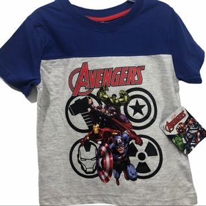 Marvel Avengers T shirt Iron Man Thor Hulk Captain